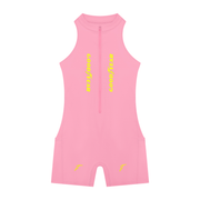 Goodyear Quarter-Zip Yoga Romper